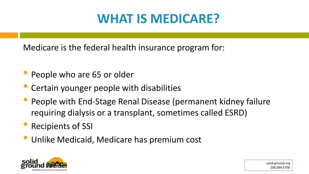 what is medicare