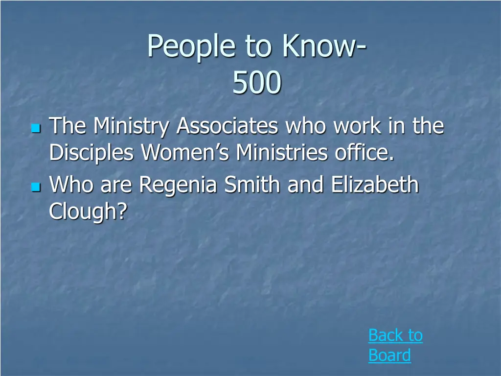 people to know 500