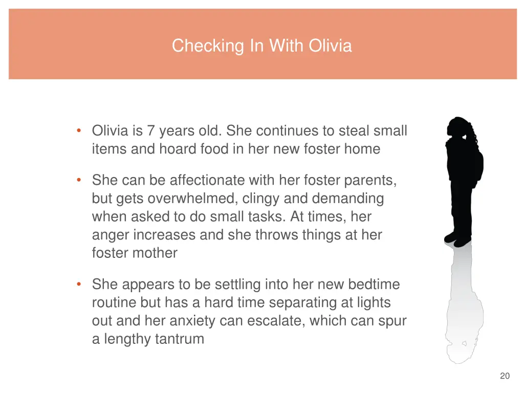 checking in with olivia