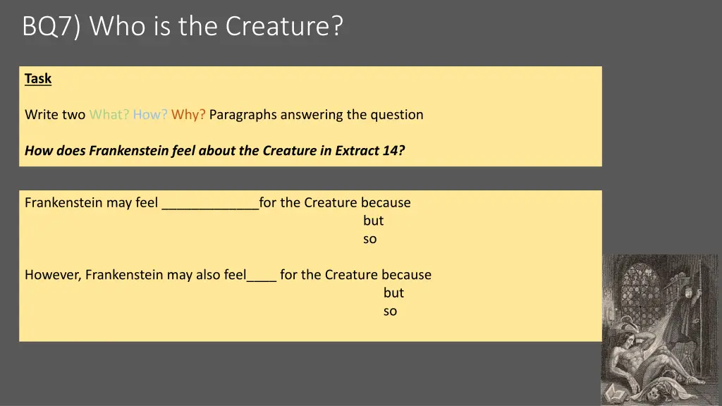 bq7 who is the creature 1