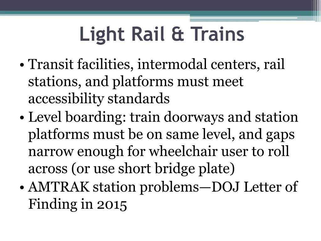 light rail trains