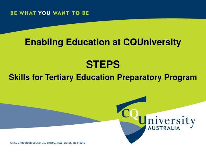 enabling education at cquniversity