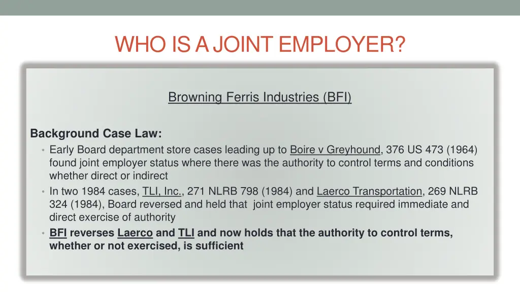 who is a joint employer