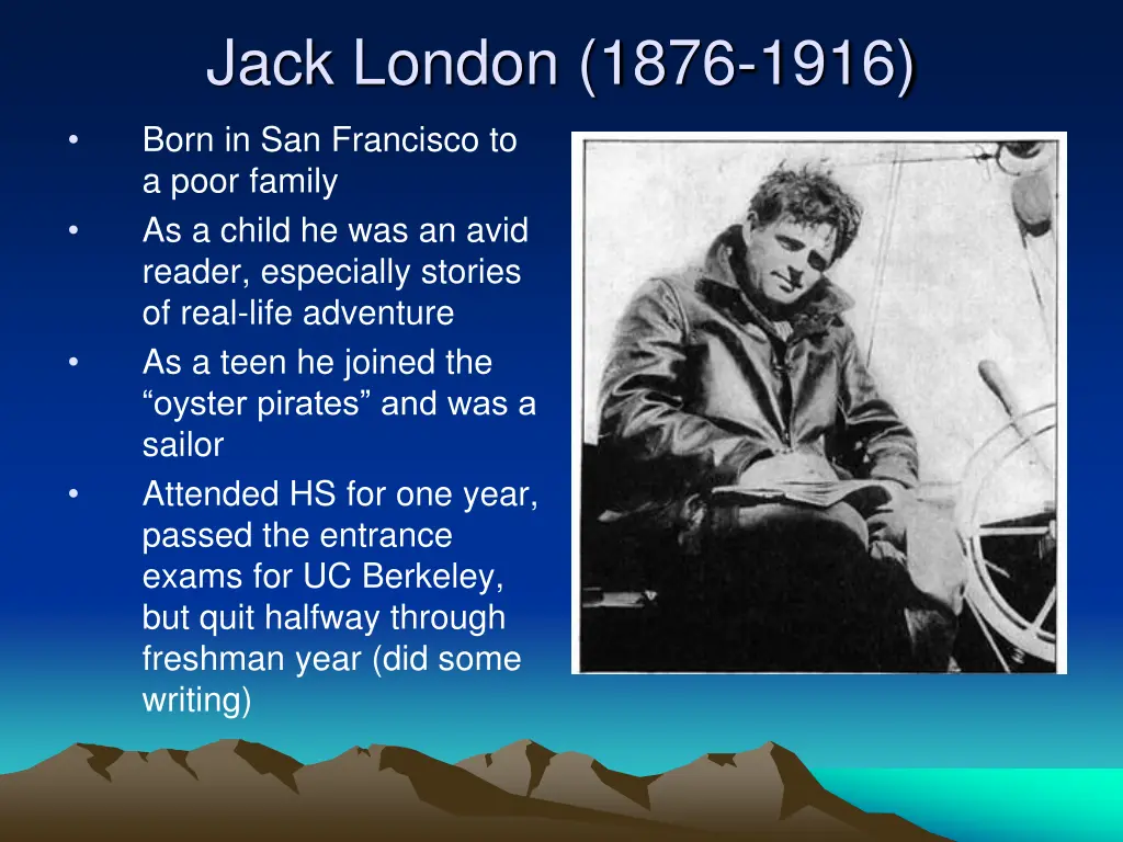 jack london 1876 1916