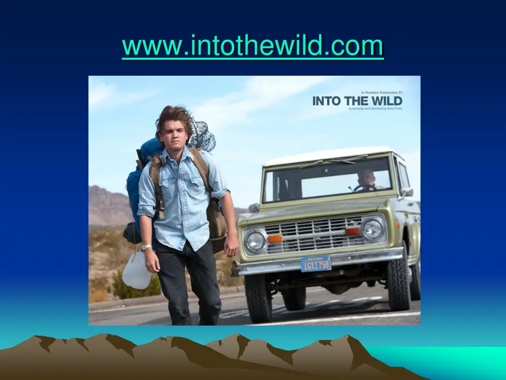 www intothewild com