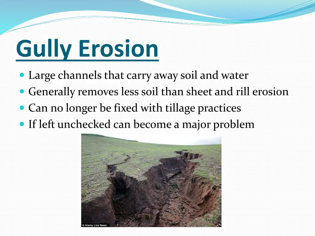 gully erosion