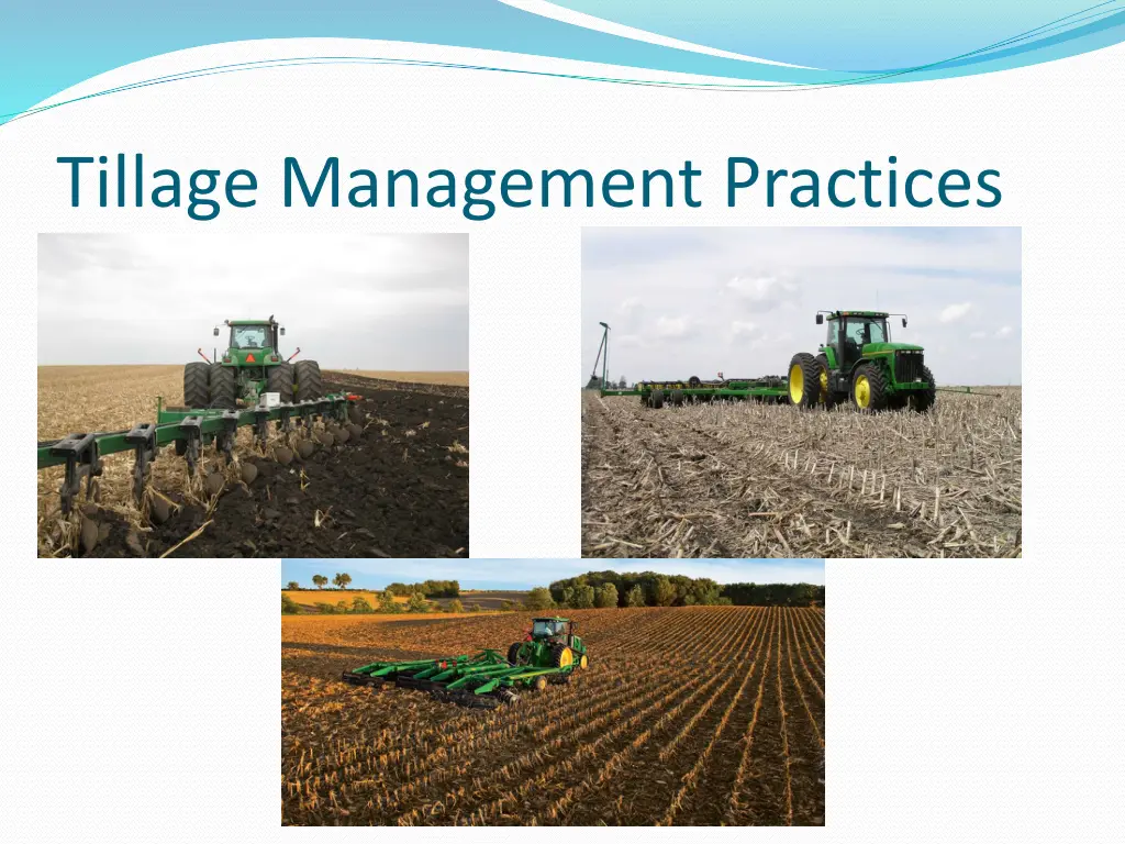 tillage management practices