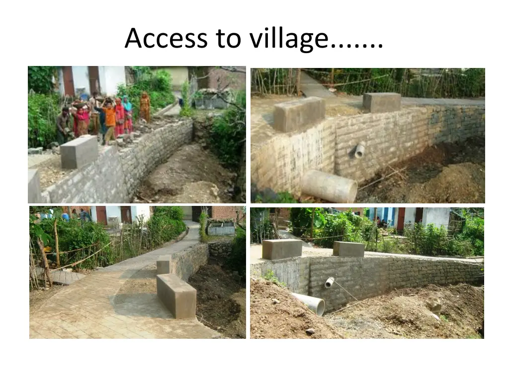 access to village