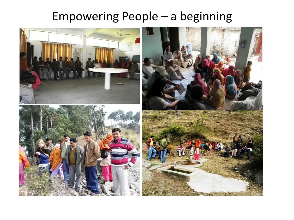 empowering people a beginning