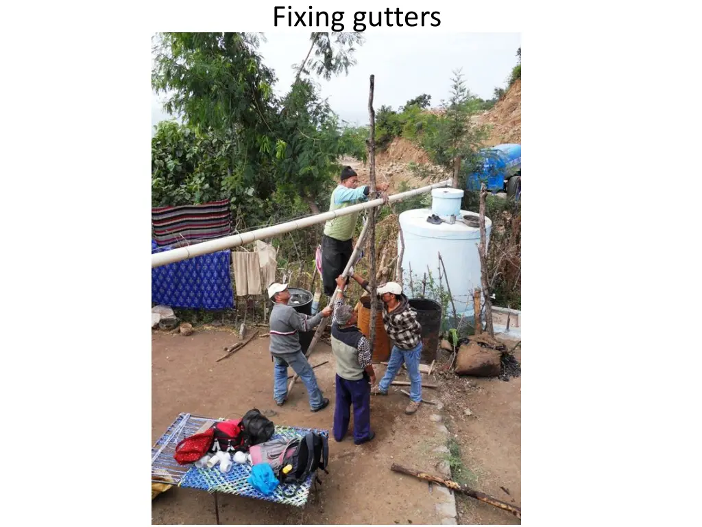 fixing gutters