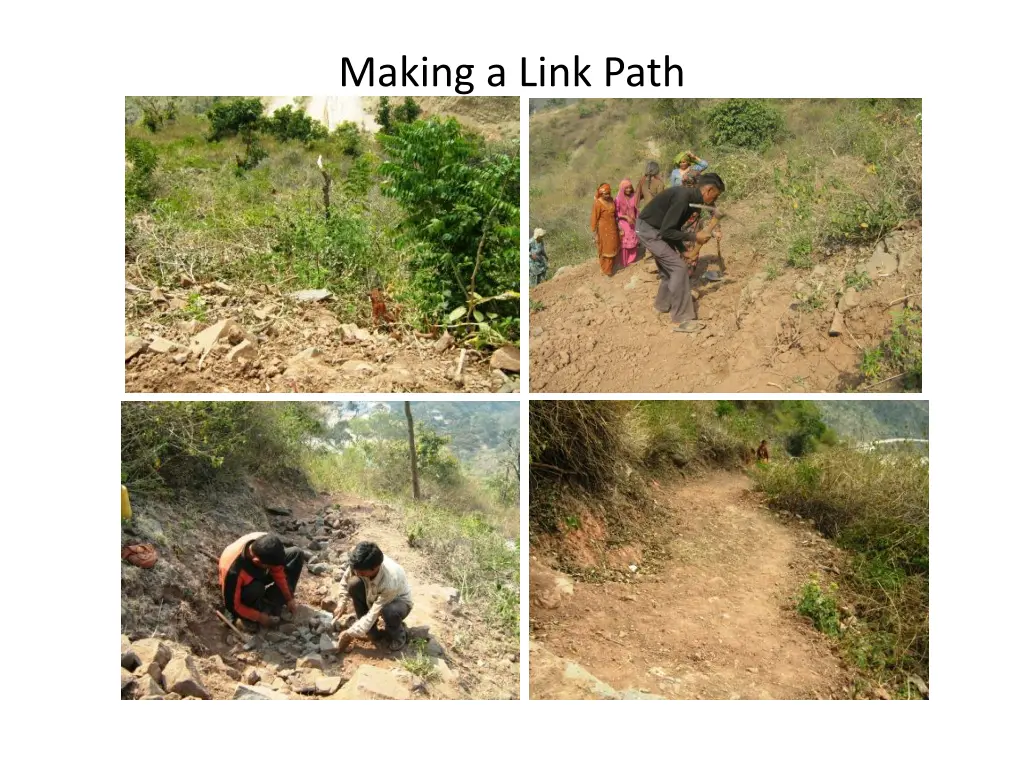 making a link path