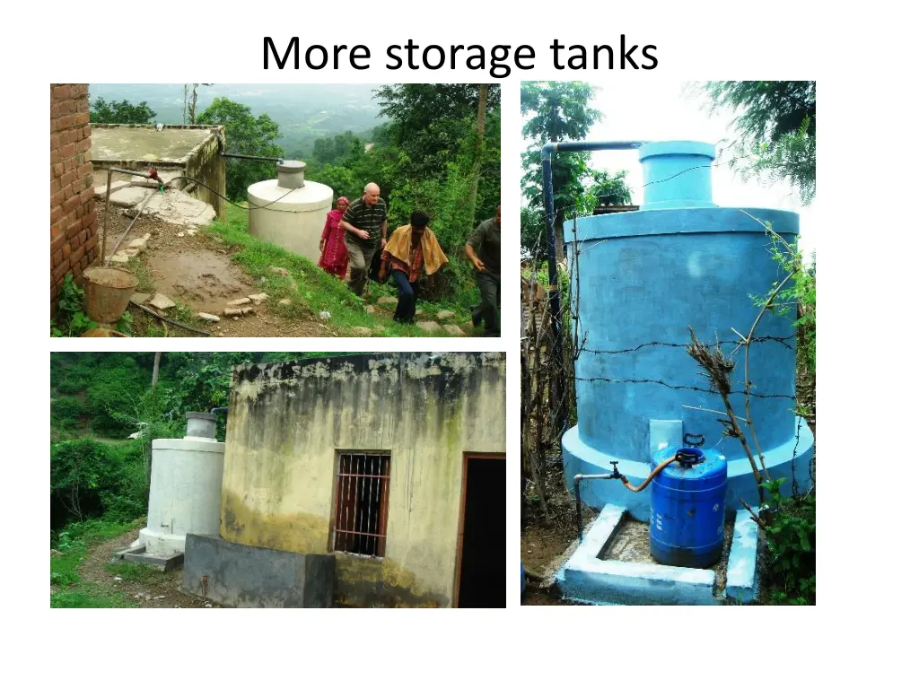 more storage tanks