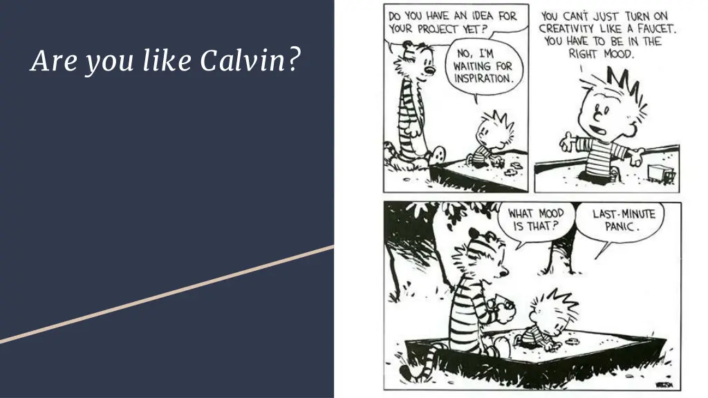 are you like calvin