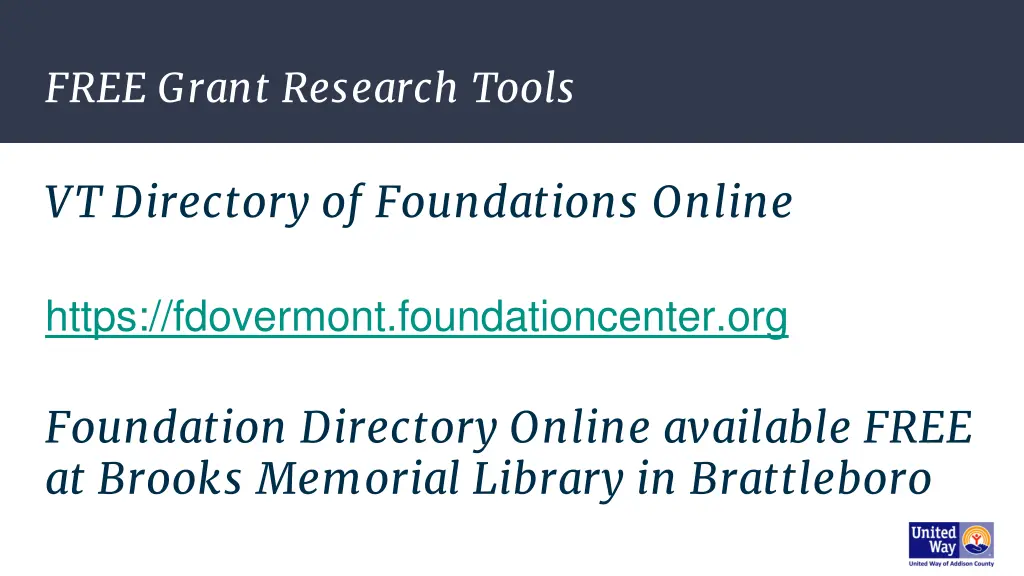 free grant research tools 1