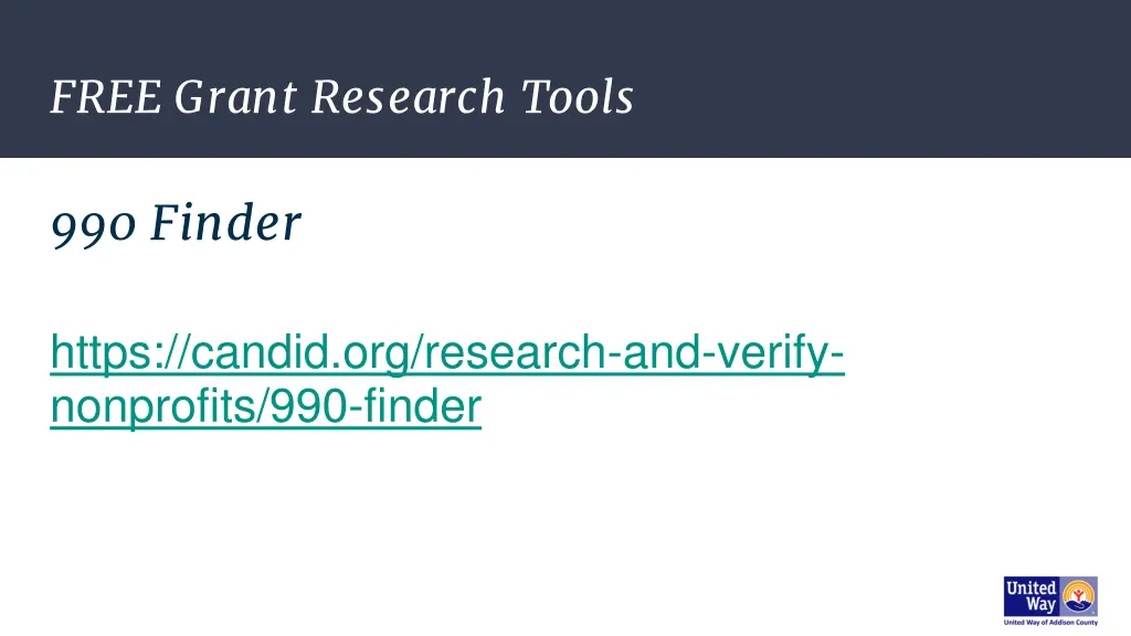 free grant research tools 2