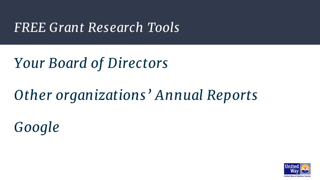 free grant research tools 4