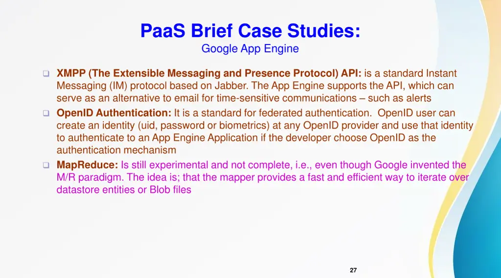 paas brief case studies google app engine 4