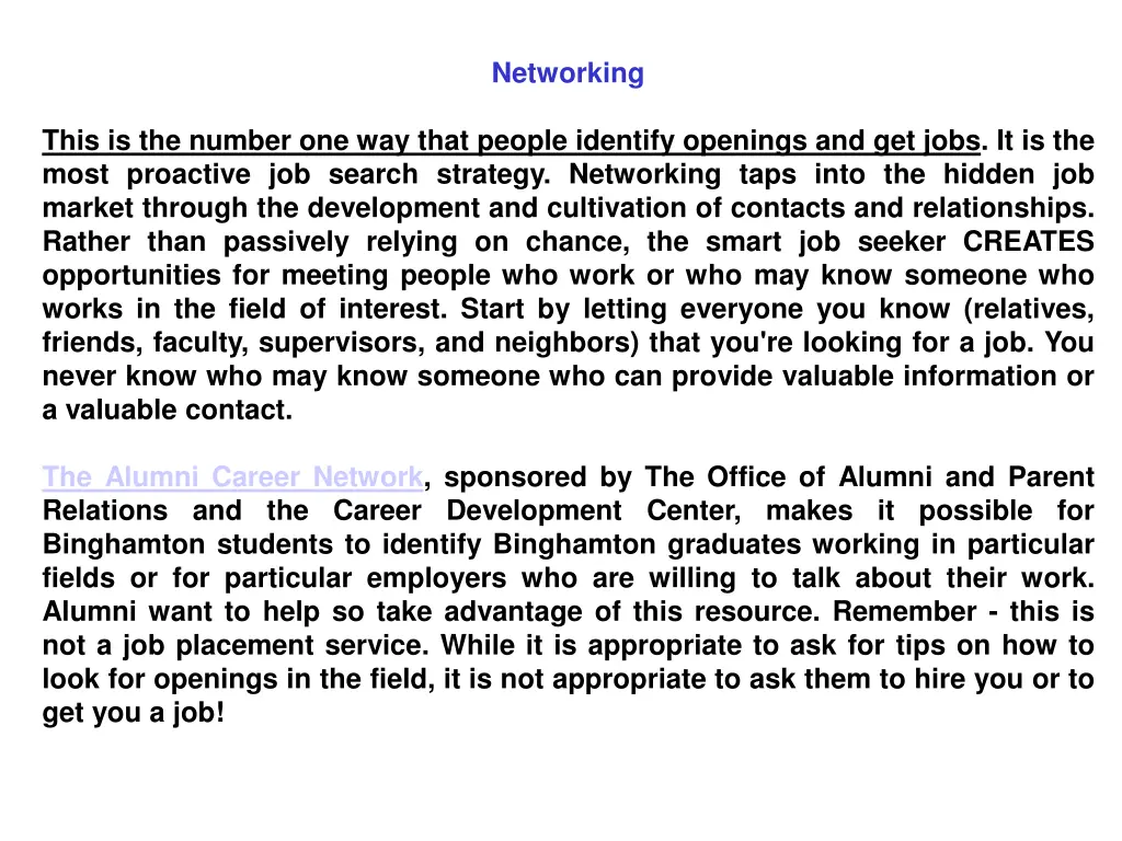 networking