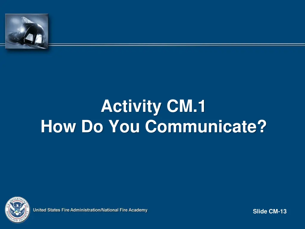 activity cm 1