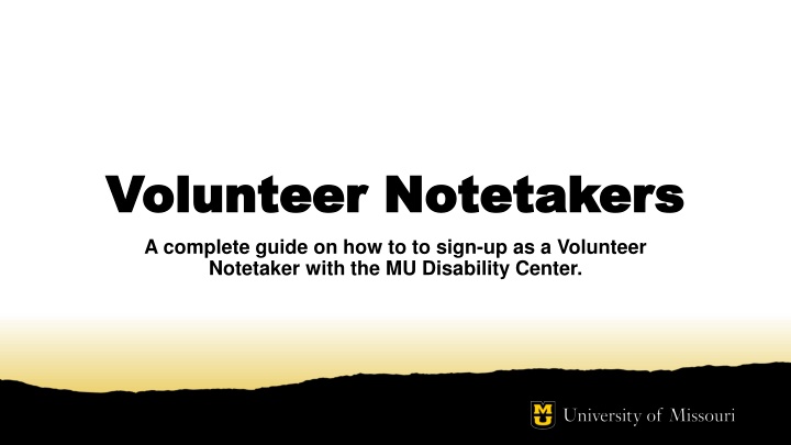 volunteer notetakers volunteer notetakers