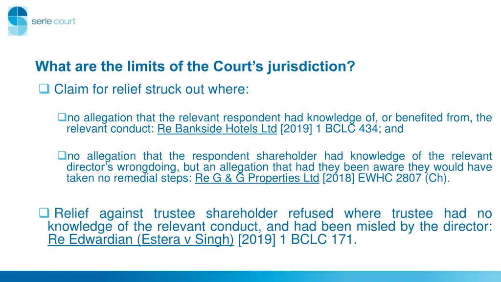 what are the limits of the court s jurisdiction 4