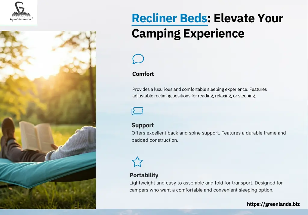 recliner beds elevate your camping experience