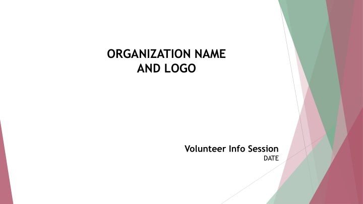 organization name and logo