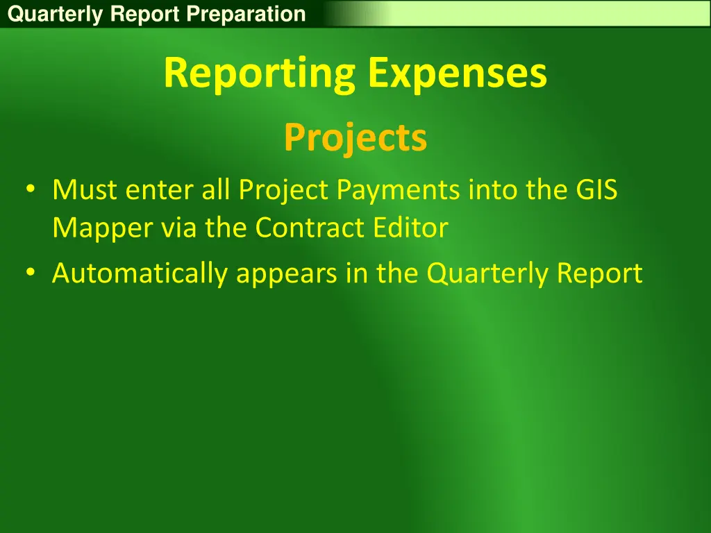 quarterly report preparation 5