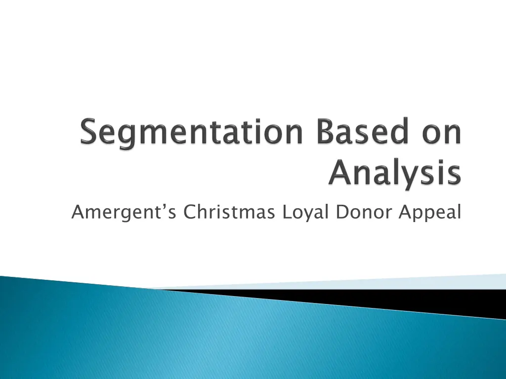 amergent s christmas loyal donor appeal