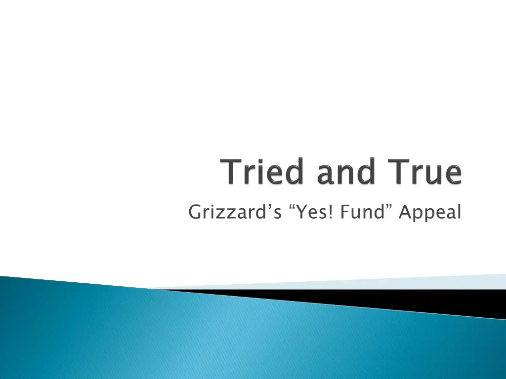 grizzard s yes fund appeal