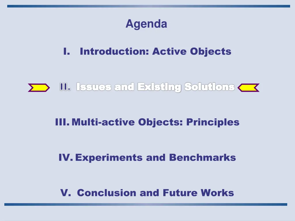 agenda 1