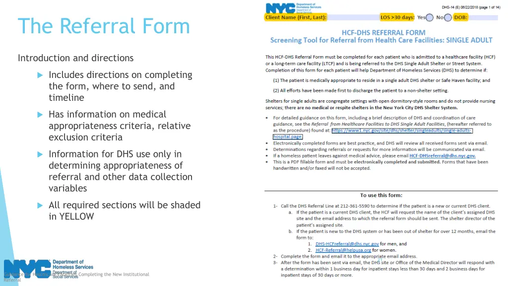 the referral form 1