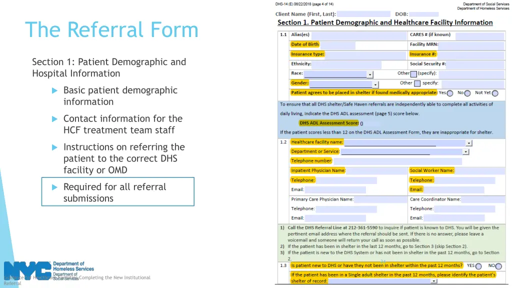 the referral form 4