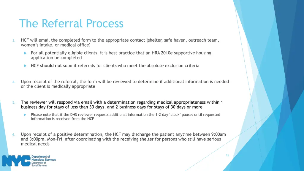 the referral process 1