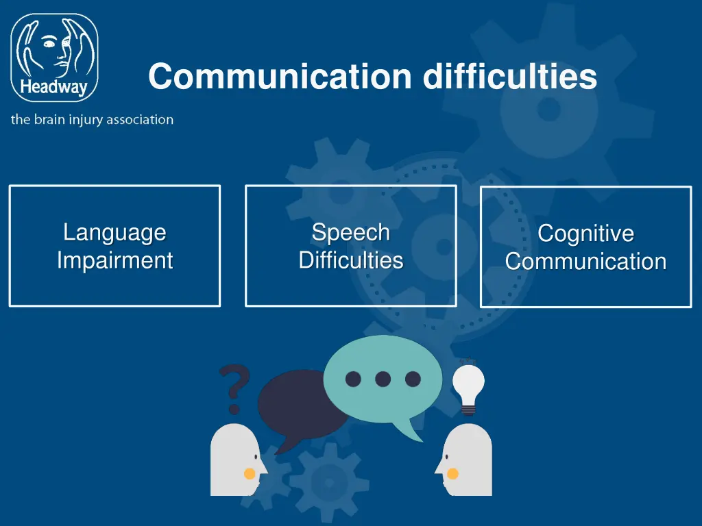 communication difficulties