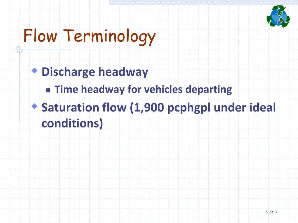 flow terminology