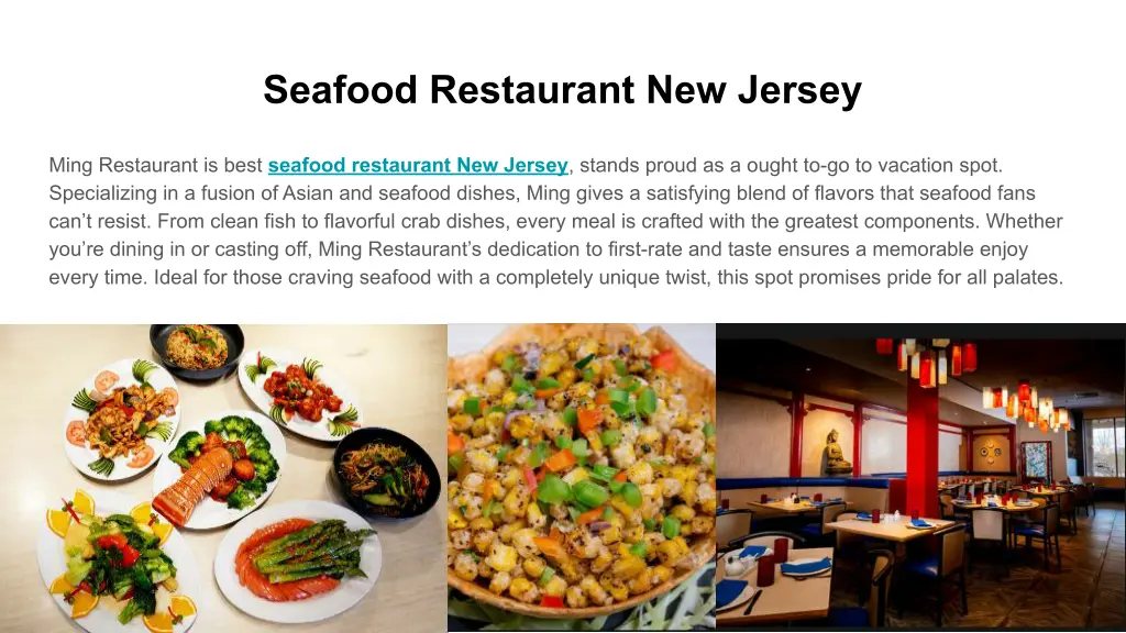 seafood restaurant new jersey