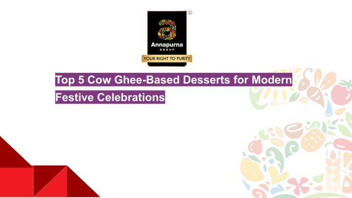 top 5 cow ghee based desserts for modern festive