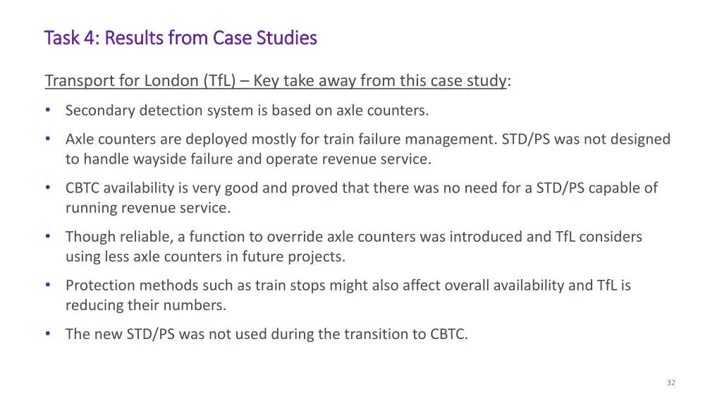 task 4 results from case studies task 4 results 8