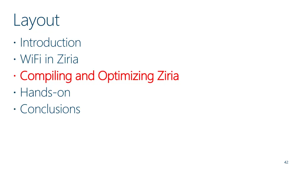 layout introduction wifi in ziria compiling