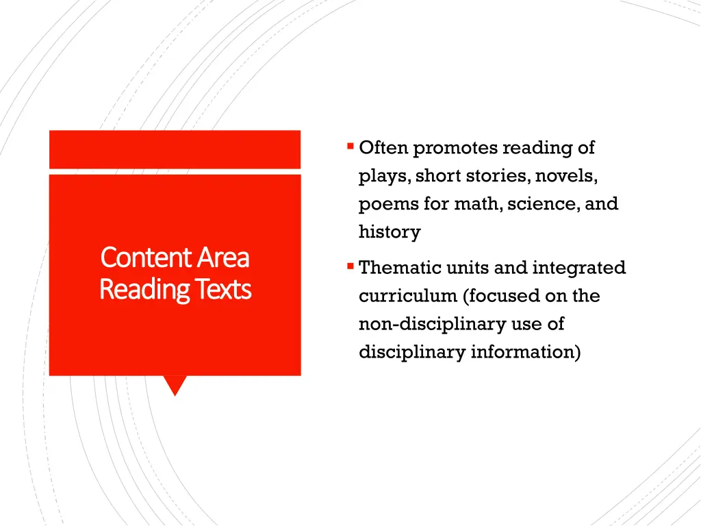 often promotes reading of plays short stories