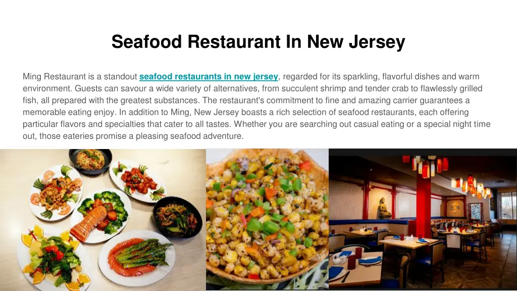 seafood restaurant in new jersey