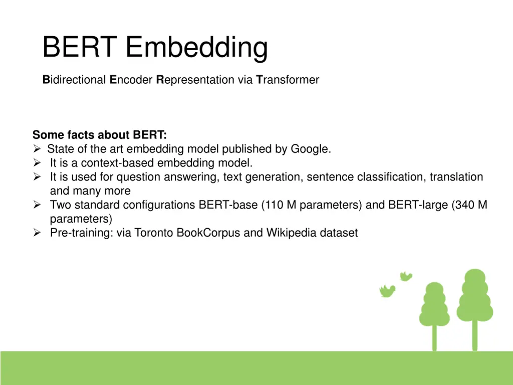 bert embedding