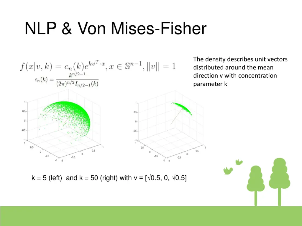 nlp von mises fisher