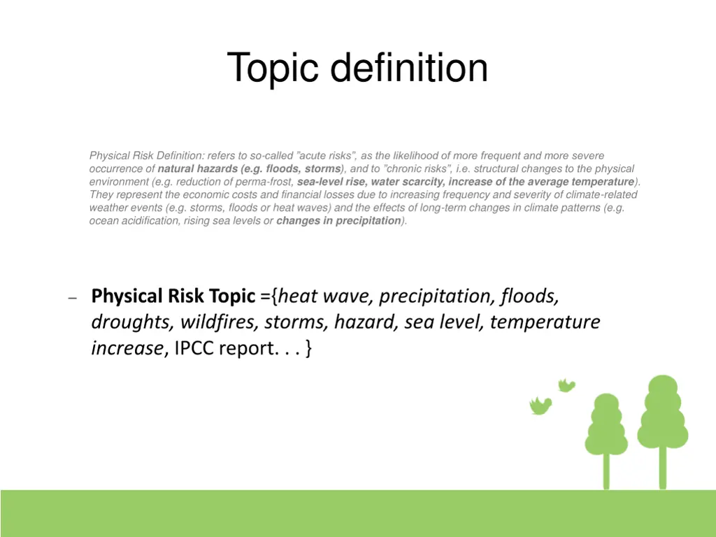 topic definition