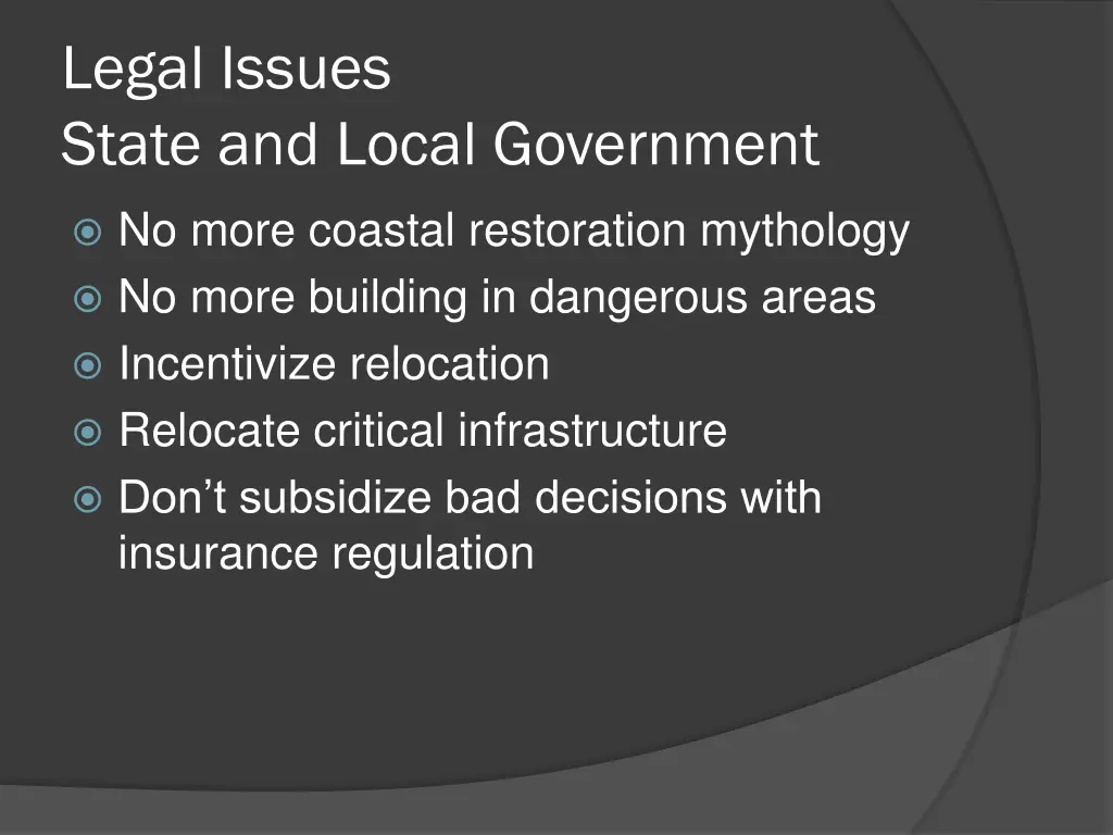 legal issues state and local government