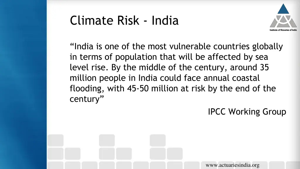 climate risk india