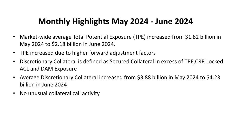 monthly highlights may 2024 june 2024