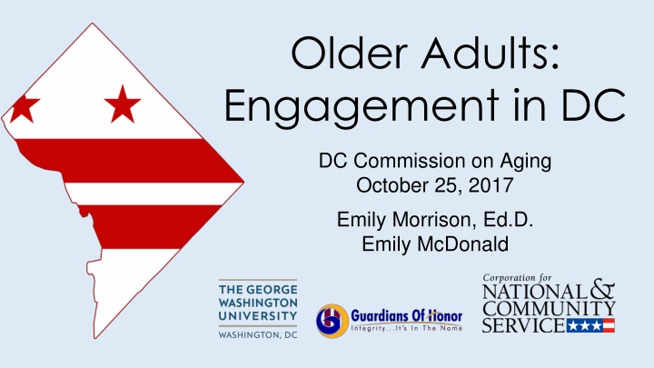 older adults engagement in dc