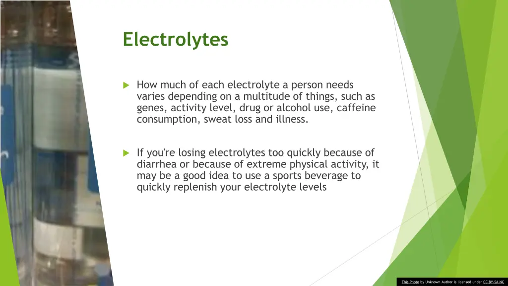 electrolytes